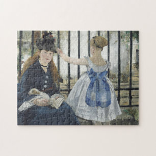Puzzle El ferrocarril - La pintura impresionista Manet