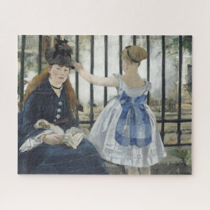 Puzzle El ferrocarril - La pintura impresionista Manet