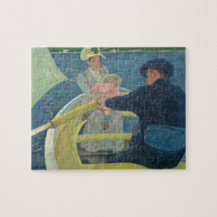 Puzzle El fiesta del canotaje, 1893-94 (aceite en lona)