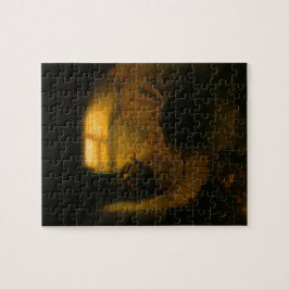 Puzzle El filósofo de Rembrandt en la meditación