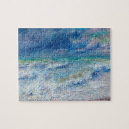 Puzzle El Fuego De Renoir. Impresionismo náutico azul. Ma