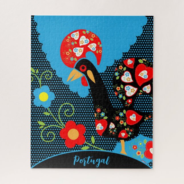 Puzzle El gallo portugués (Vertical)