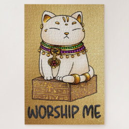 Puzzle El gato egipcio Dios me adoró