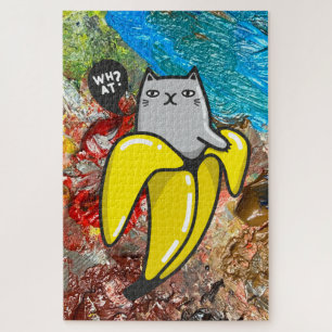 Puzzle El gato y los colores