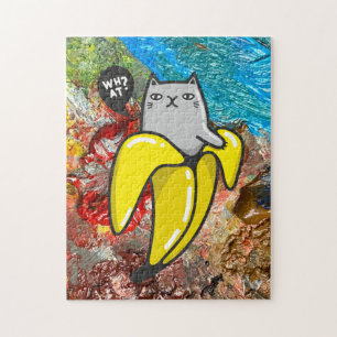 Puzzle El gato y los colores