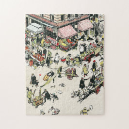 Puzzle El Ghetto, Lower East Side Manhattan, años 20