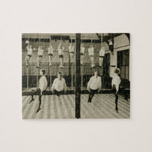 Puzzle El gimnasio, escuela secundaria de Londres para