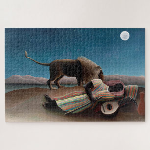Puzzle El gitano durmiente, Henri Rousseau