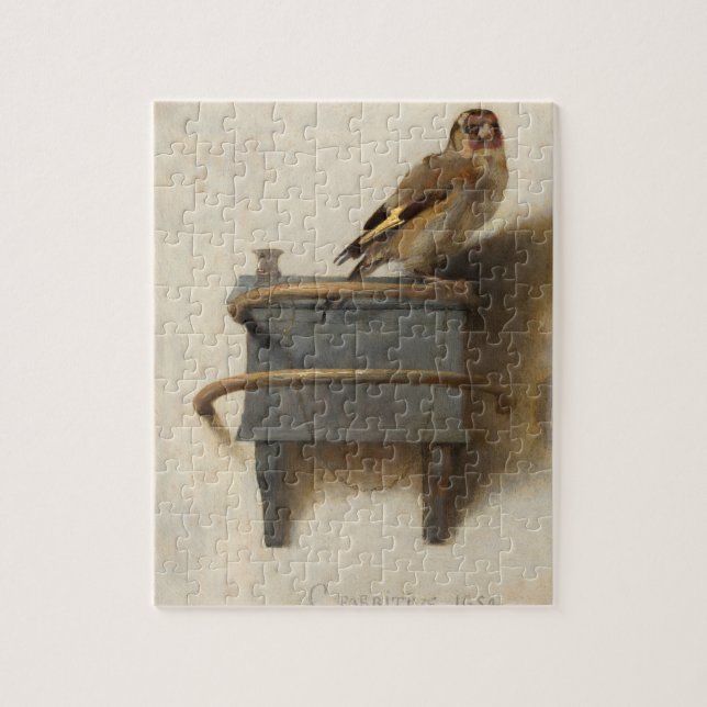 Puzzle El Goldfinch de Carel Fabritius (Vertical)