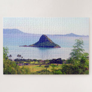 Puzzle El Gorra de Chinaman, Mokolii Oahu