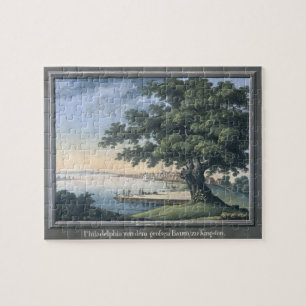 Puzzle El gran árbol de Kingston con vistas a Philadel