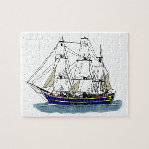 Puzzle El Gran Azul - Barco Alto