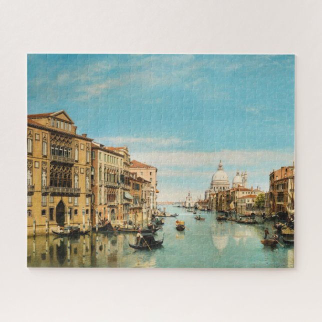 Puzzle El Gran Canal de Venecia (1879) (Horizontal)