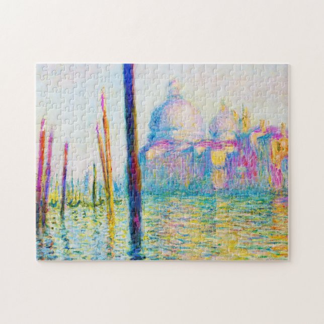 Puzzle El Gran Canal en Venecia Claude Monet (Horizontal)