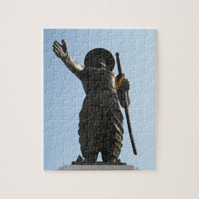 Puzzle El Gran Rey Anouvong... Vientiane, Laos (Vertical)