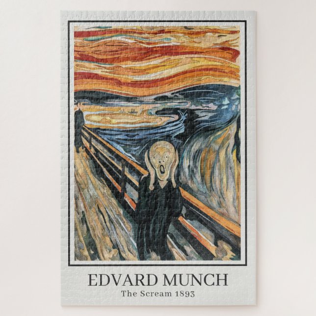 Puzzle El grito (1893) de Edvard Munch (Vertical)