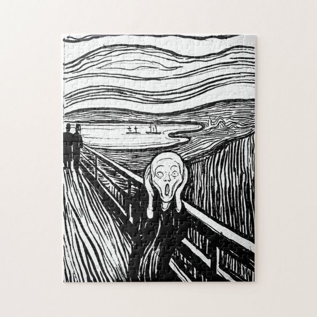 Puzzle El grito de Edvard Munch (Vertical)