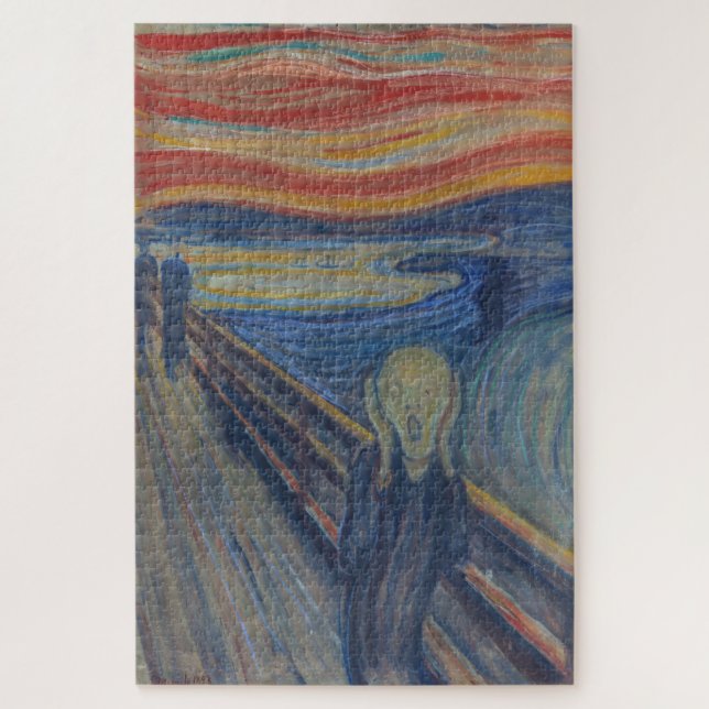 Puzzle El grito, Edvard Munch (Vertical)