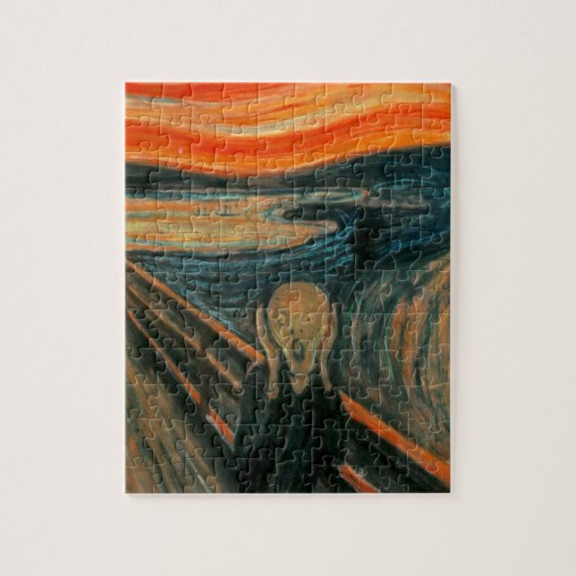 Puzzle El grito (Edvard Munch) (Vertical)