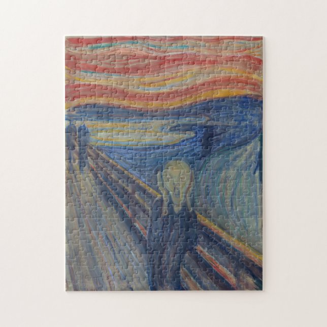 Puzzle El grito, Edvard Munch (Vertical)