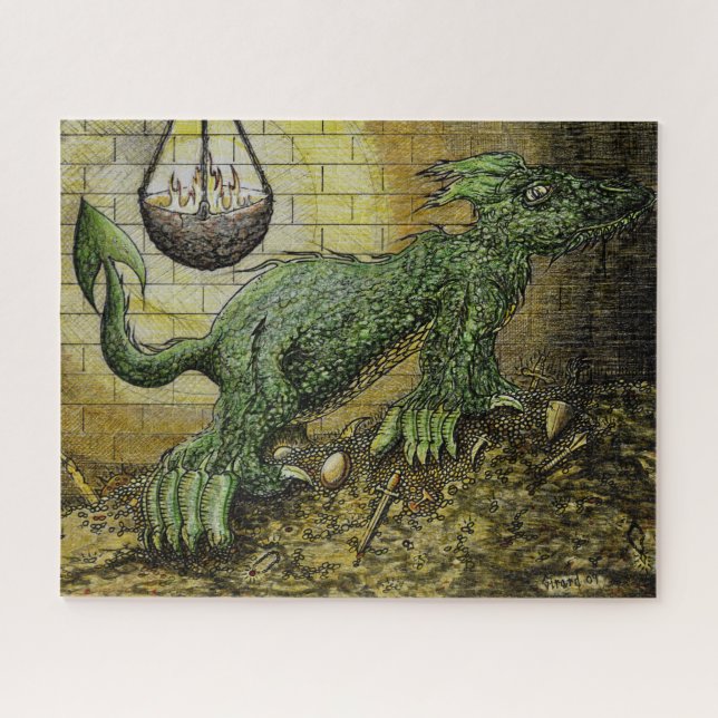 Puzzle El Guardián del Dragón (Horizontal)