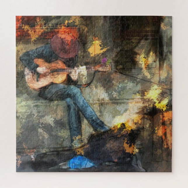 Puzzle El guitarrista (Vertical)