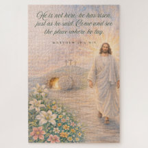 Él ha resucitado – Mateo 28:6 Versículo Bíblico - 