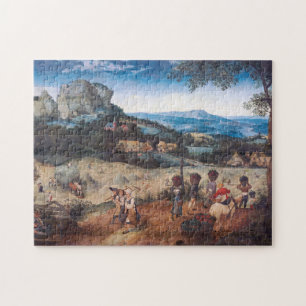 Puzzle El Haymaking, Pieter Bruegel