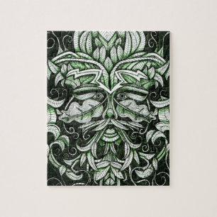 Puzzle El hombre verde