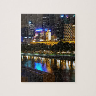 Puzzle El horizonte imponente de Yarra y de Melbourne en