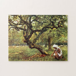 Puzzle El huerto de Apple de Helen Allingham