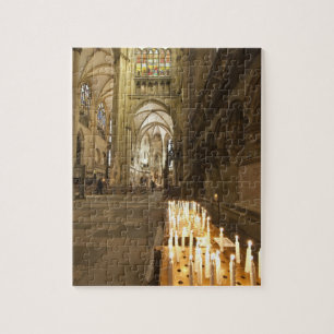 Puzzle El interior de la Catedral de San Pedro en Regensb