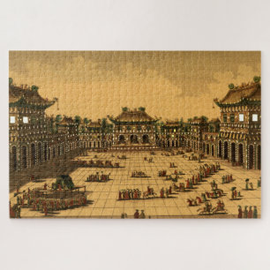 Puzzle El interior del palacio del emperador de China en 