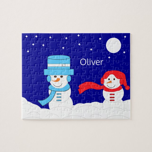 Puzzle El invierno es bastante nevado: (Horizontal)