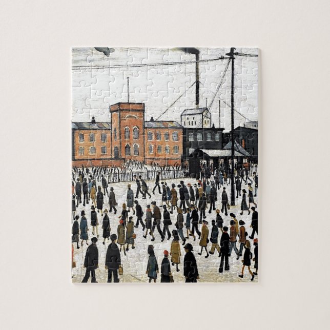 Puzzle el ir lowry al diseño de trabajo (Vertical)