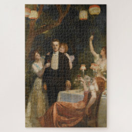 Puzzle El Jardín de Armida (por John Collier)