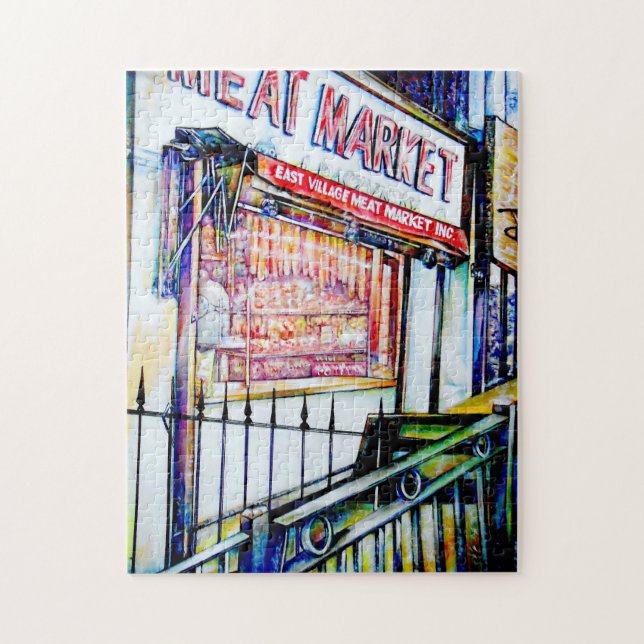 Puzzle El Jardín de la Sabiduría de la Aldea Oriental (Vertical)