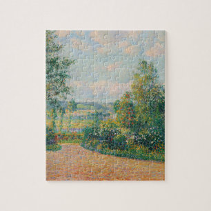 Puzzle El jardín de Octave Mirbeau (por Camille Pissarro)