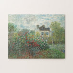 Puzzle El jardín del artista en Argentina Claude Monet<br><div class="desc">El Jardín del Artista en Argenteuil,  A Corner of the Garden with Dahlias (1873) de Claude Monet.</div>