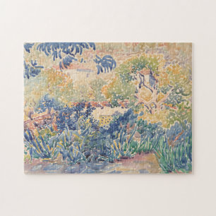 Puzzle El jardín del artista en el Santo-Clair el  