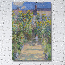 Puzzle El jardín del artista en Vétheuil, Monet