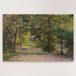 Puzzle El jardín en primavera, Éragny (1894) de Pissarro