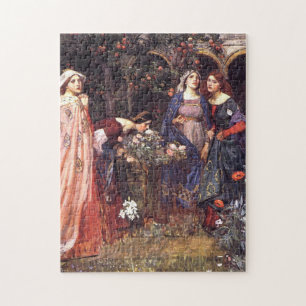 Puzzle El jardín encantado de 1917 John William Waterhou