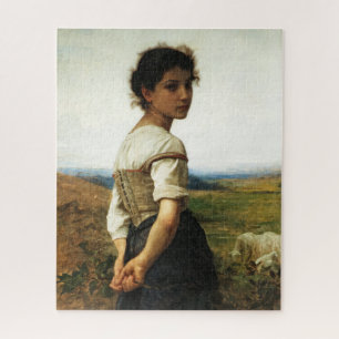 Puzzle El joven pastor de William-AdolpheBouguereau