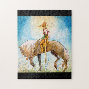 Puzzle El joven príncipe en un caballo