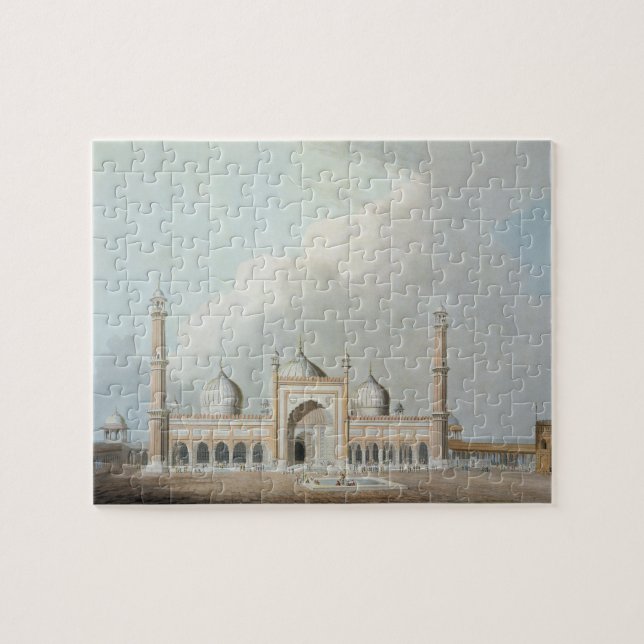 Puzzle El Jummah Musjed, Delhi, placa XXIII de 'Oriente (Horizontal)