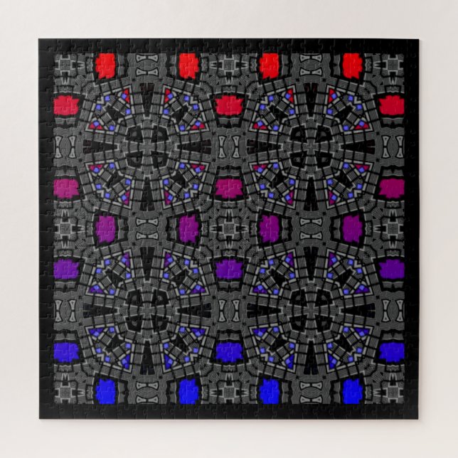 Puzzle El kaleidoscopio cinco del volumen trece (Vertical)