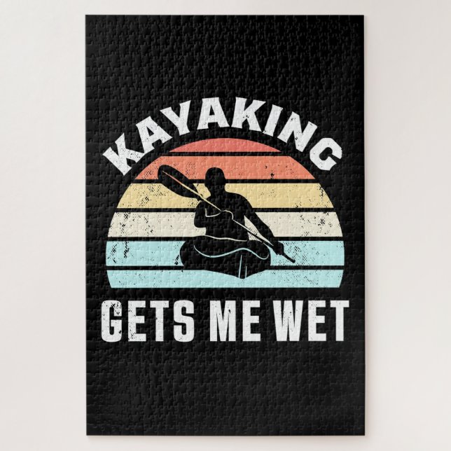 Puzzle El Kayaking Me Hizo Sacudir (Vertical)