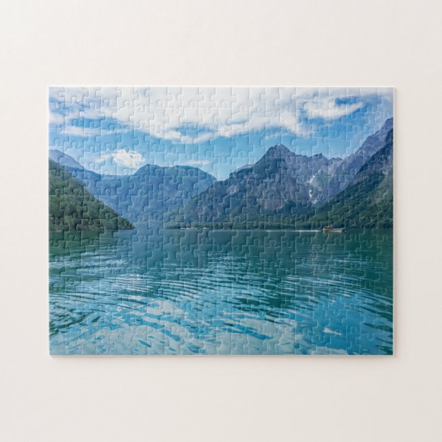 Puzzle El Königssee en Baviera, Berchtesgaden (Horizontal)