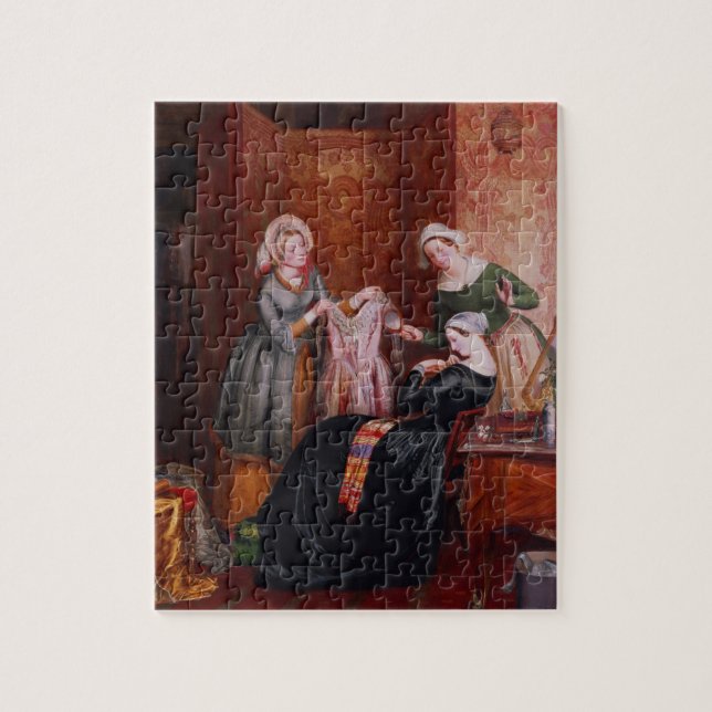 Puzzle El lanzar de sus malas hierbas (Vertical)